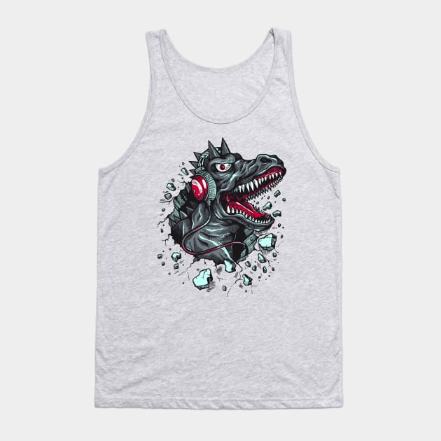 Dark Dragon Kids Tank Top by moha1980